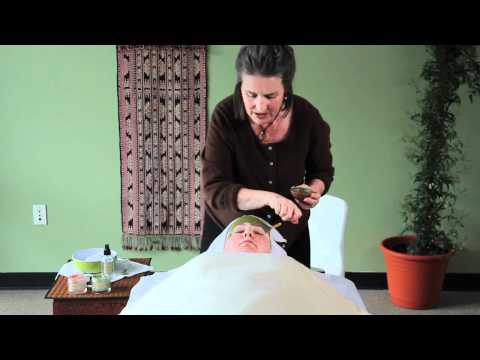 Green tea clay mask